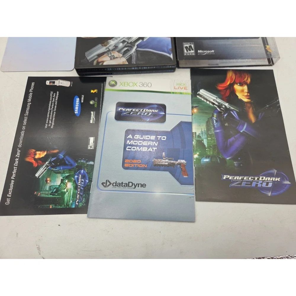 Perfect Dark Zero --Limited Collector's Edition Xbox 360 CIB Tested Working